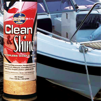 CLEAN & SHINE [Waterless Wash & Wax]