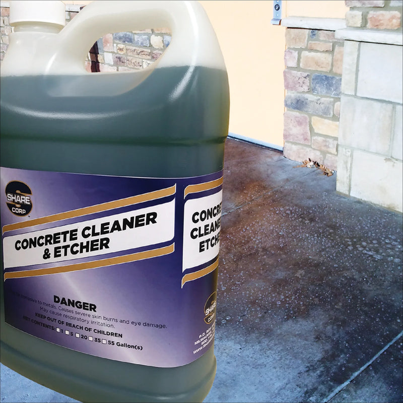 Concrete Cleaner & Etcher [Acid Cleaner & Etcher]