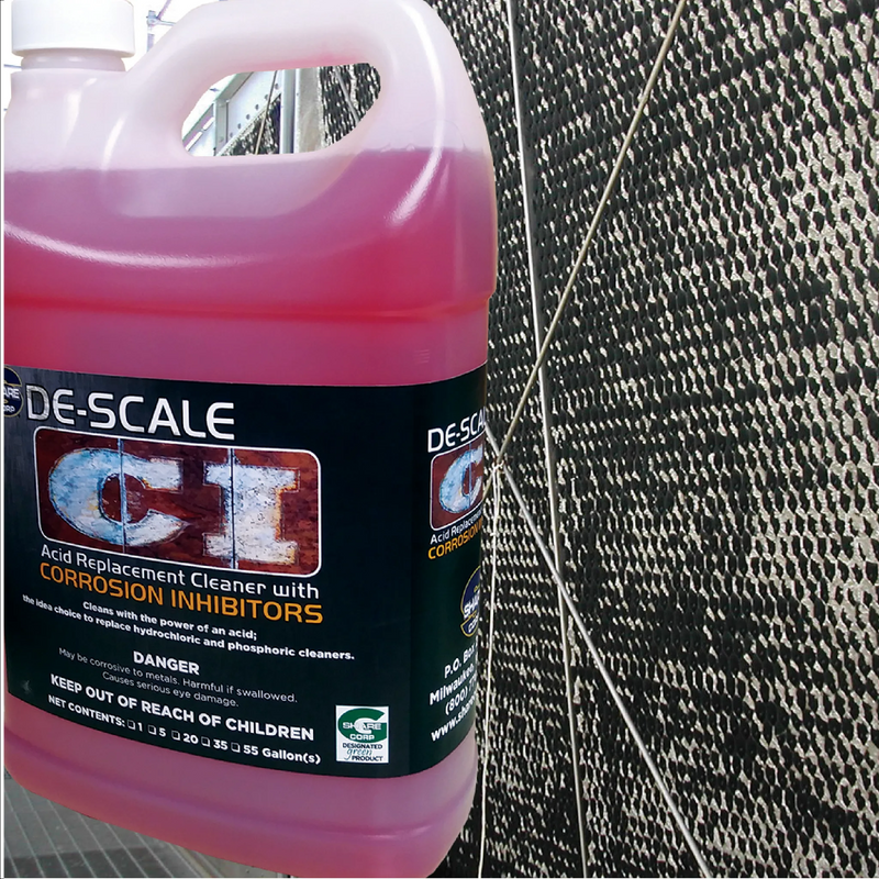 DE-SCALE CI [Acid Replacement Cleaner with Corrosion Inhibitors]