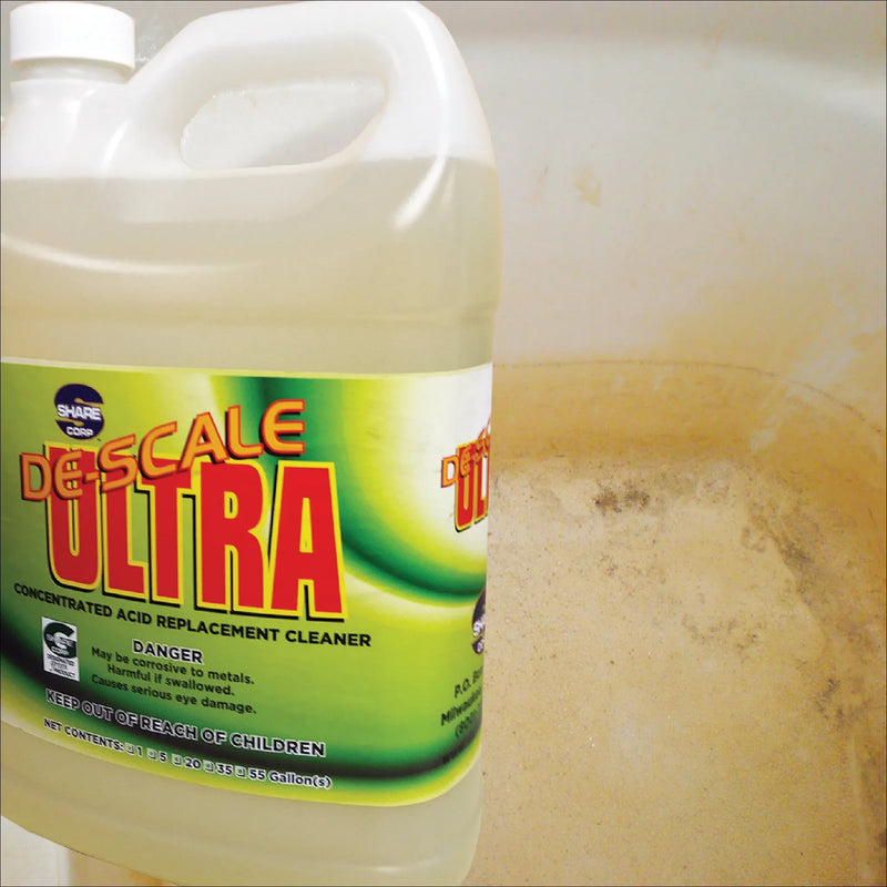 DE-SCALE ULTRA [Concentrated Acid Replacement Cleaner]