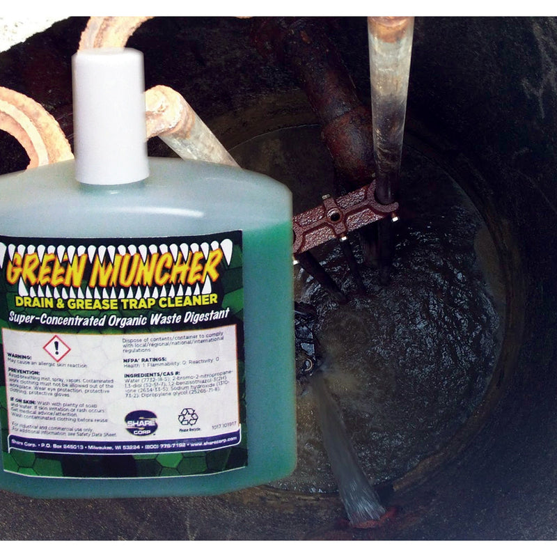GREEN MUNCHER [Drain & Grease Trap Cleaner]