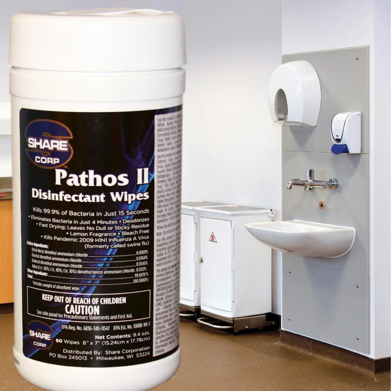 Pathos II Disinfectant Wipes [General Purpose Disinfecting Wipes]