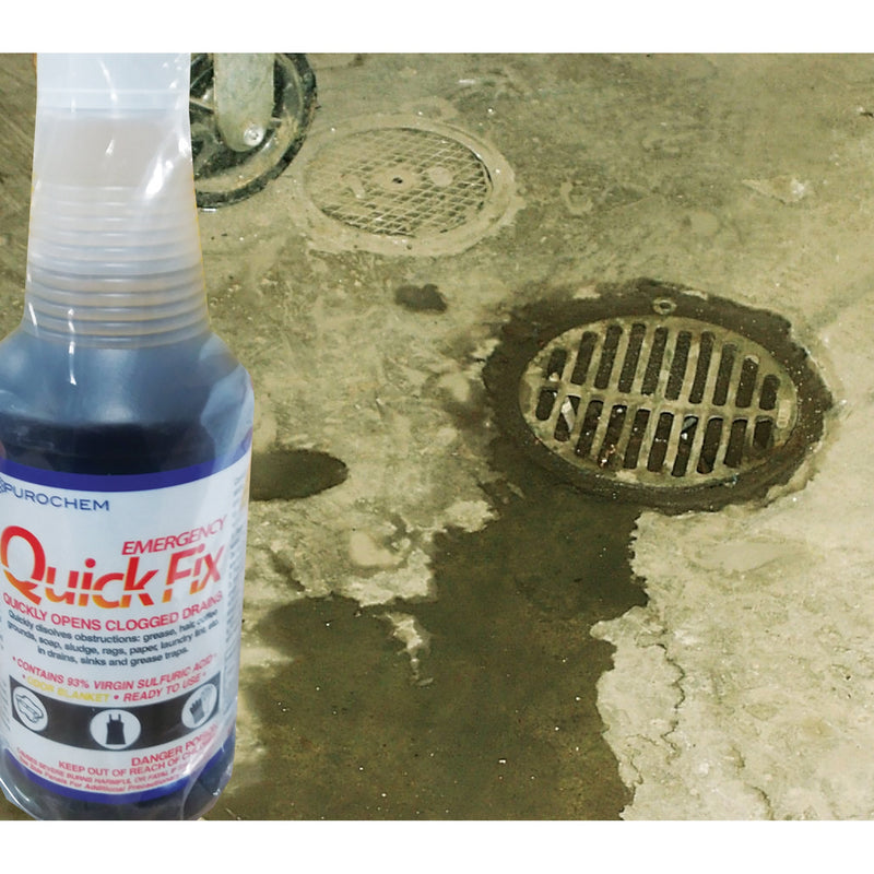 Quick Fix [Acid Drain Cleaner w/ Odor Blanket]