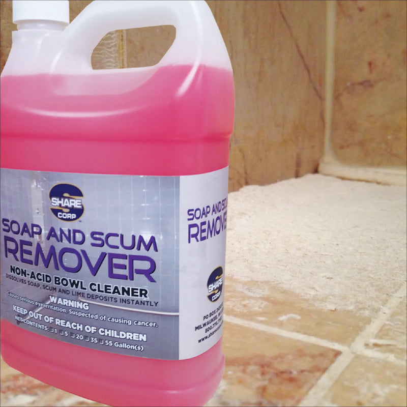 Soap & Scum Remover [Non-Acid Bowl Cleaner]
